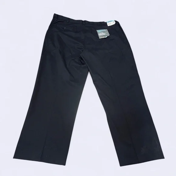 Savane Men's Black Performance Chino Pants 48x34 - Picture 3 of 5